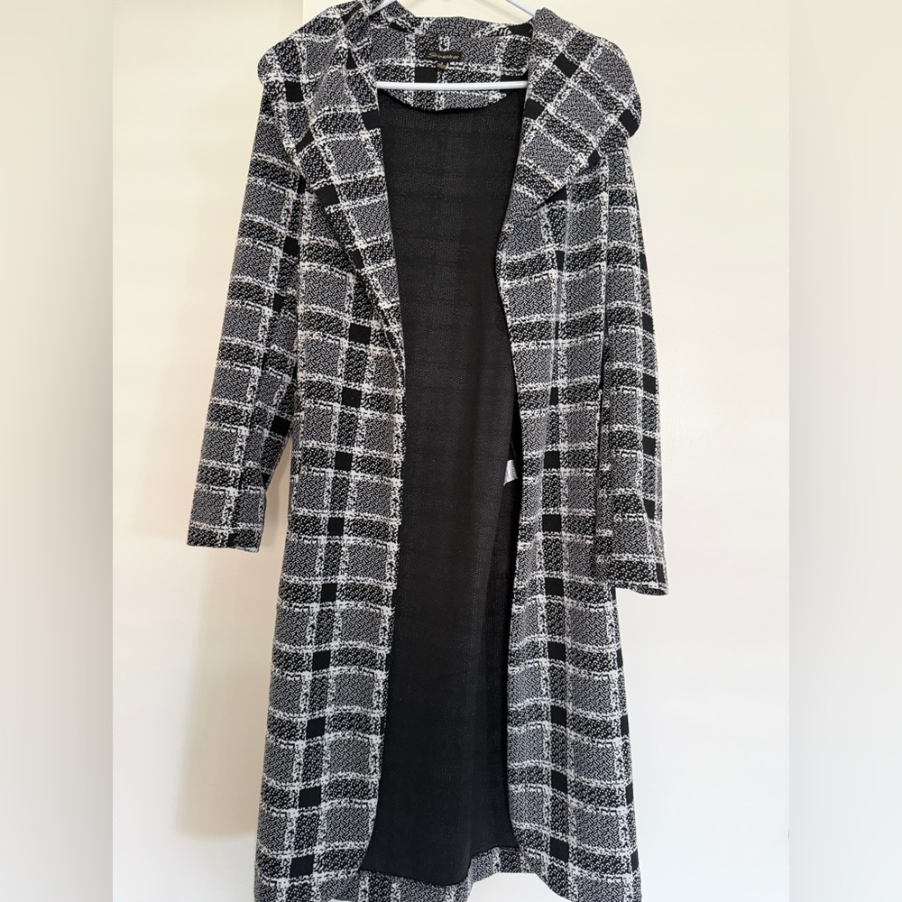 Shinestar Monochrome Plaid Jacket